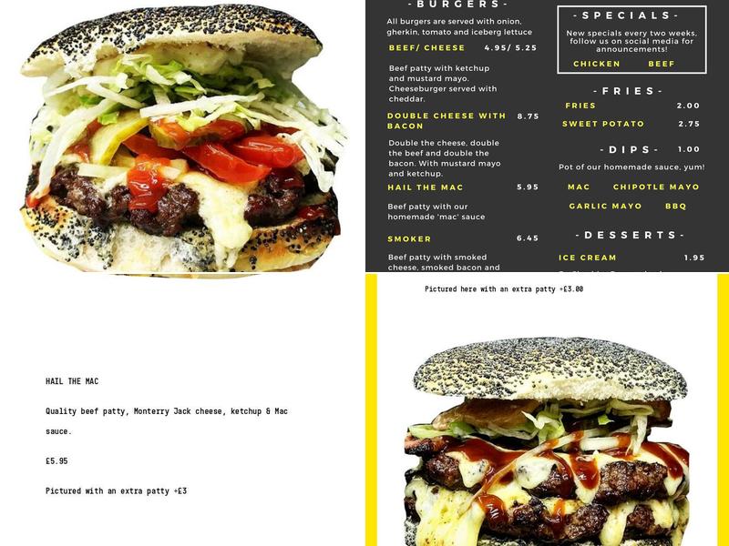 All Hail The Burger Menu