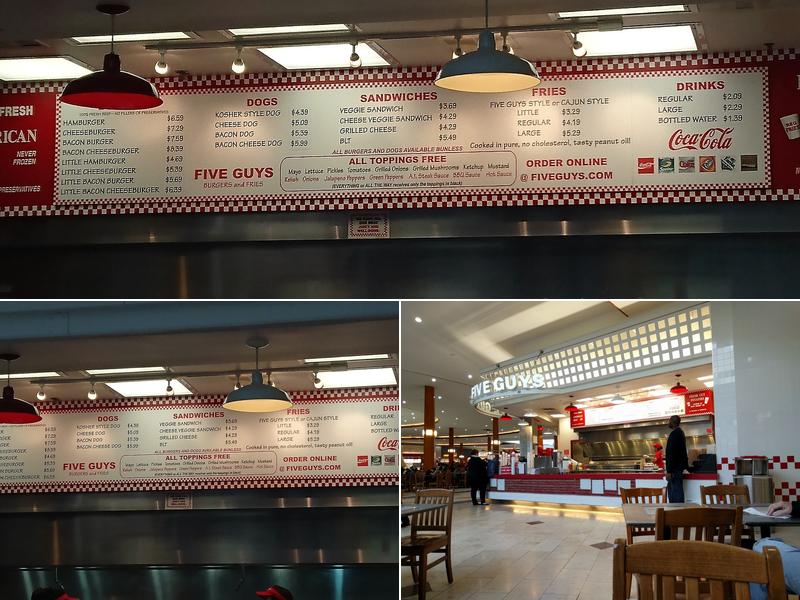 Five Guys Menu
