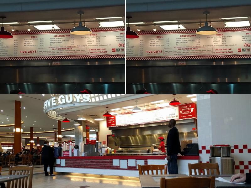Five Guys Menu