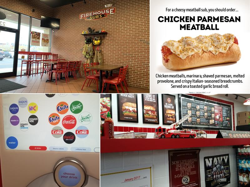 Firehouse Subs Festival At Riva Menu