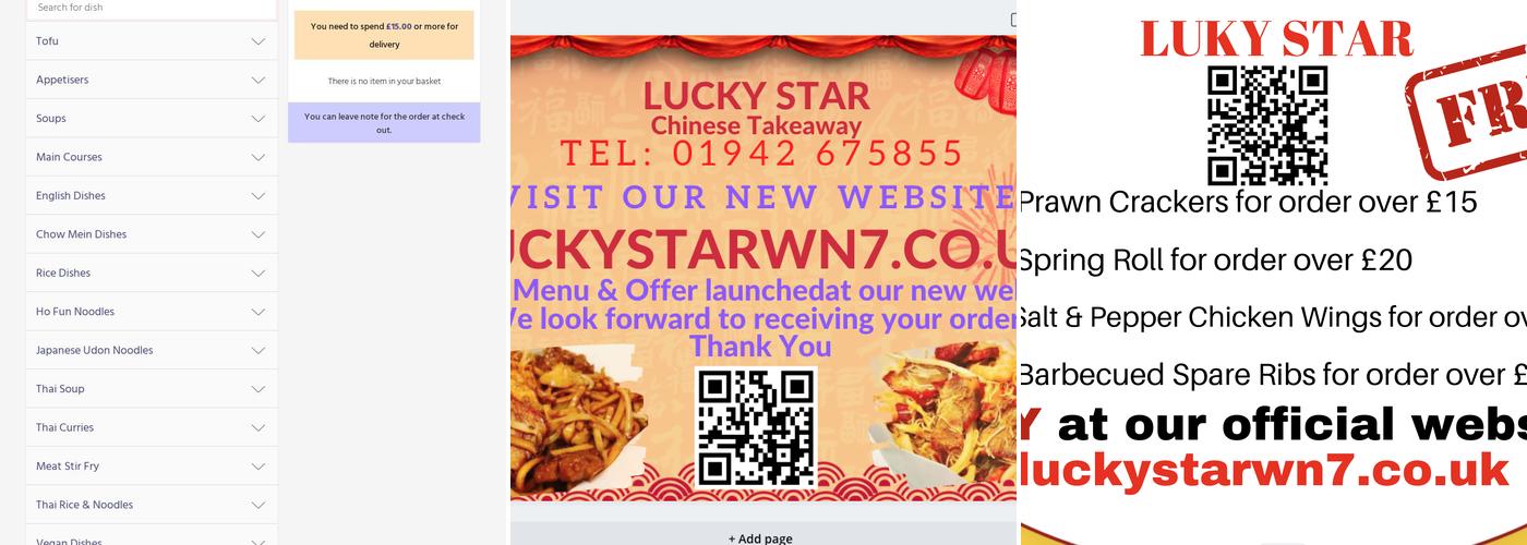 Lucky Star Leigh Chinese Takeaway (Order Online) Menu