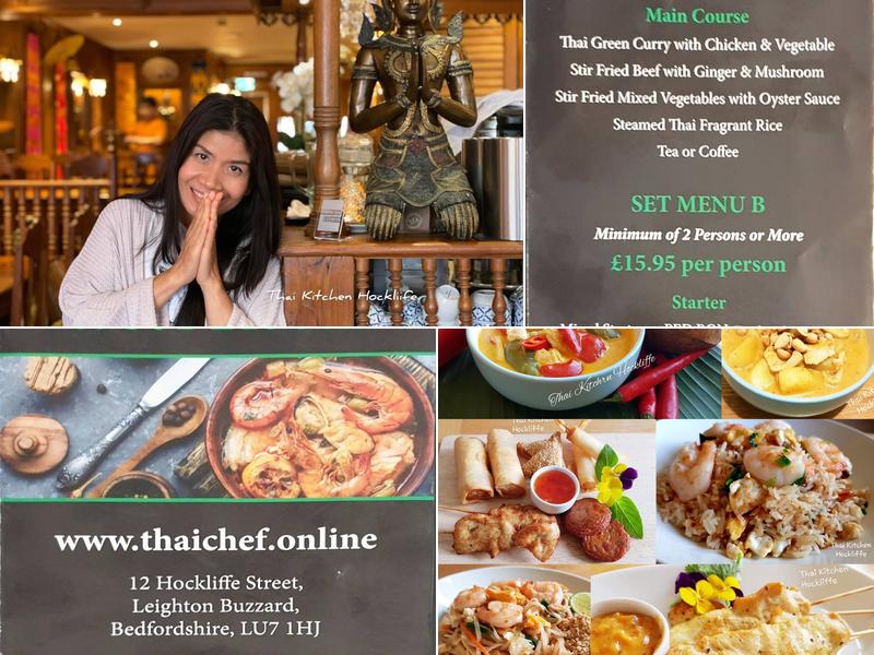 Thai Chef Restaurant Menu