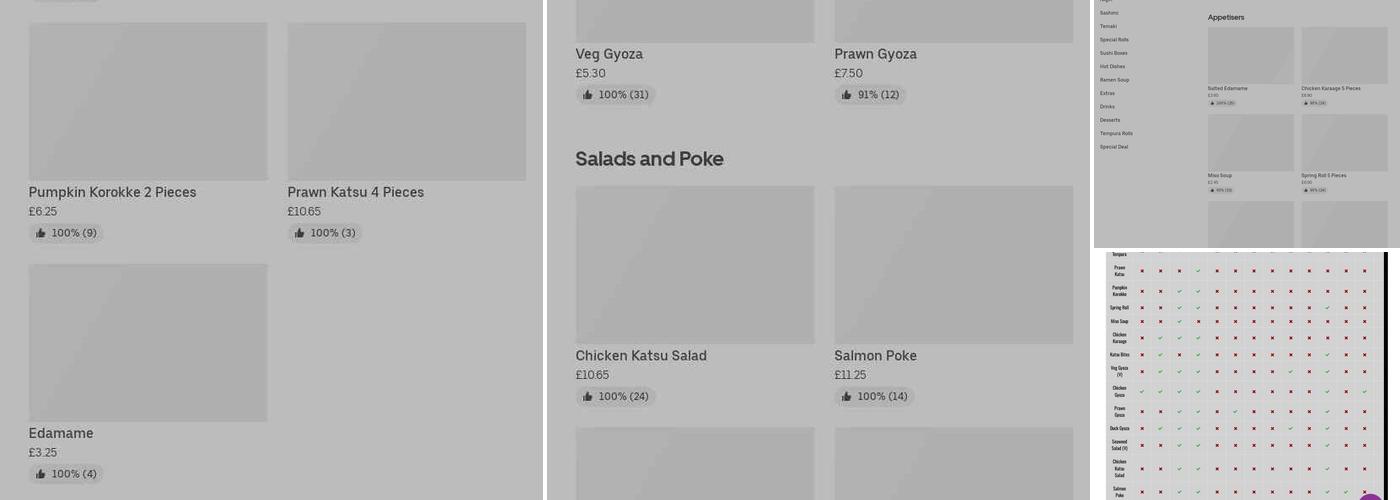 King Sushi (Leighton Buzzard) Menu