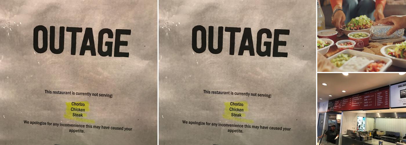 Chipotle Mexican Grill Menu