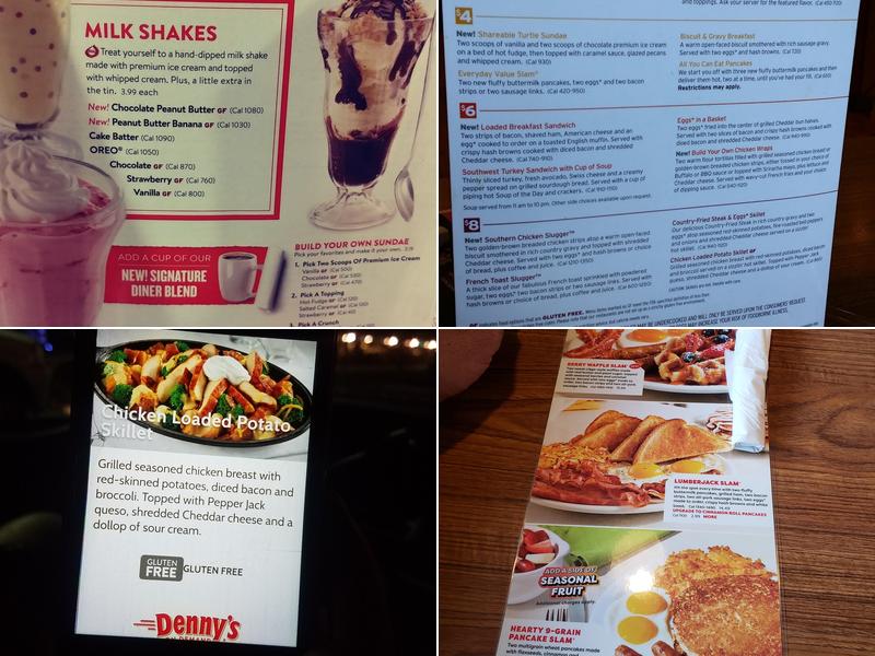 Denny's Menu