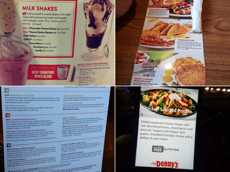 Denny's Menu