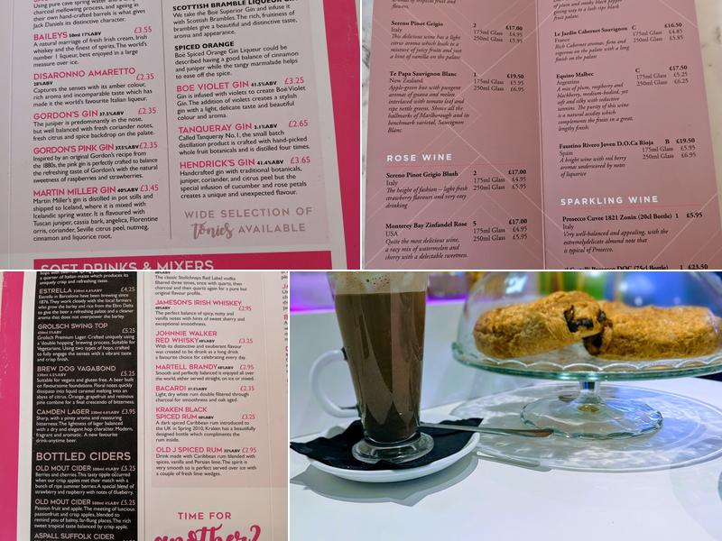 The Daily Grind Menu