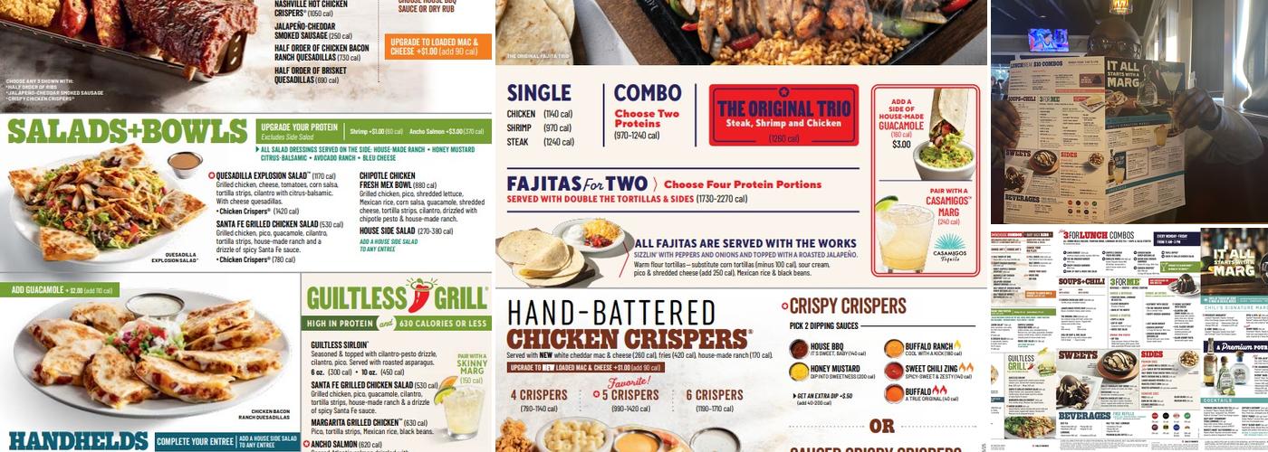 Chili's Grill & Bar Menu