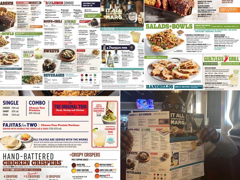 Chili's Grill & Bar Menu