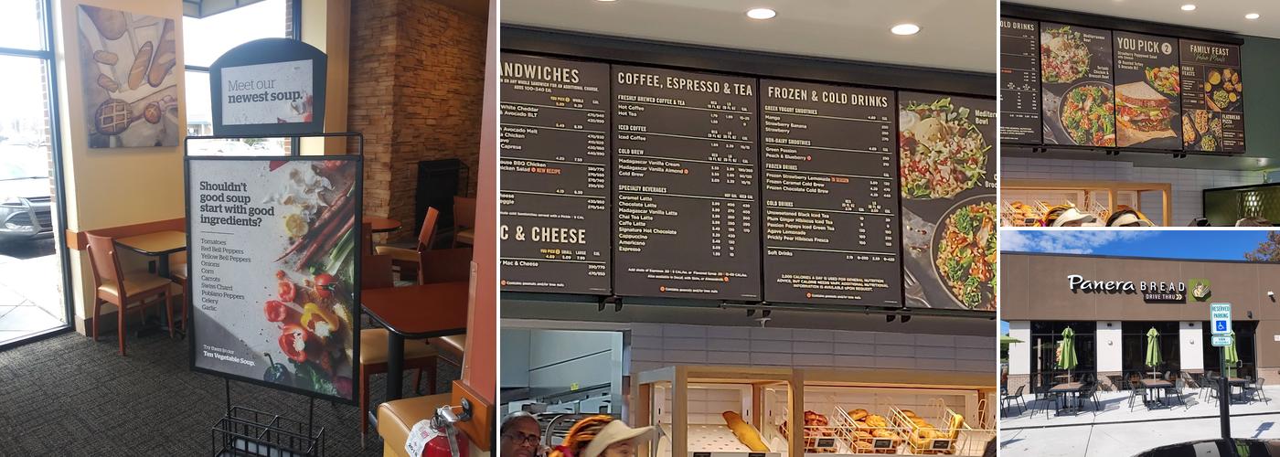 Panera Bread Menu