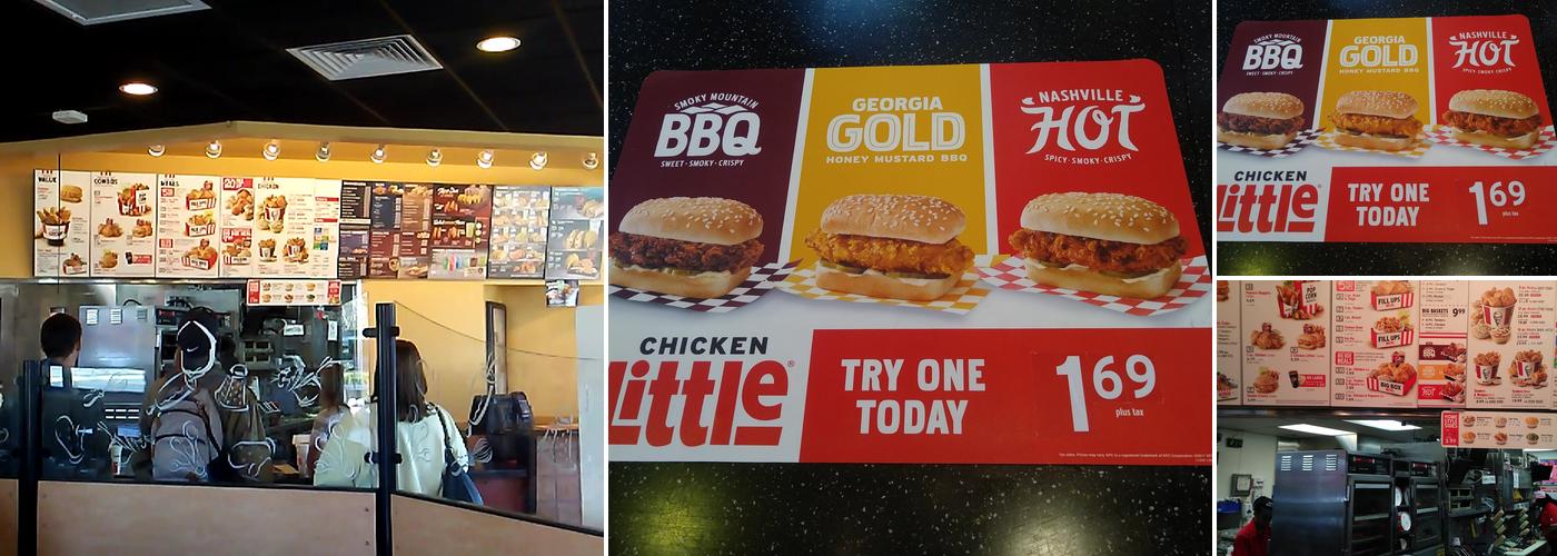 KFC Menu