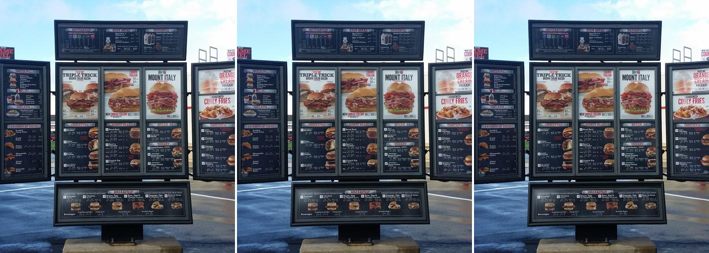 Arby's Menu