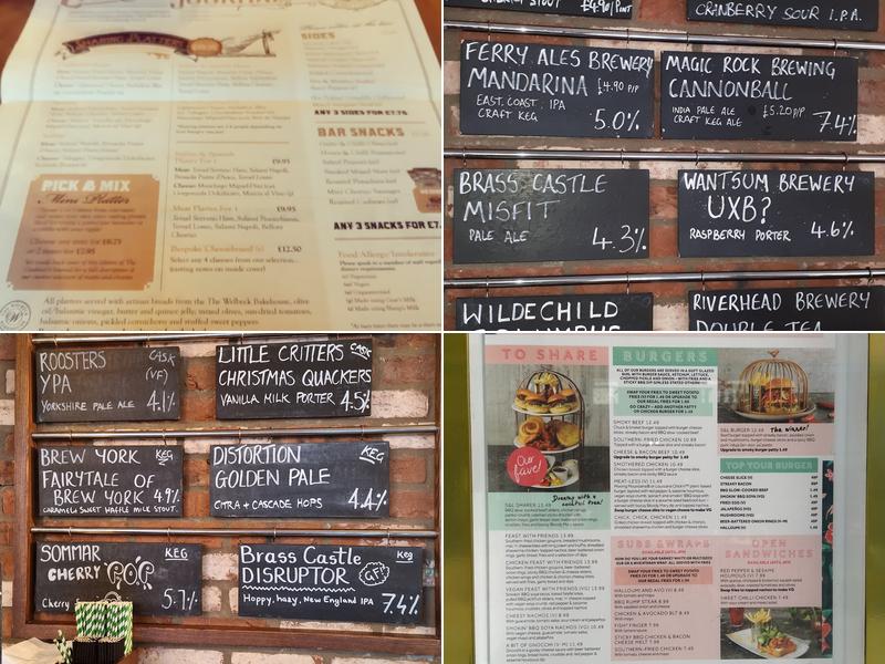 The Cardinal's Hat Menu