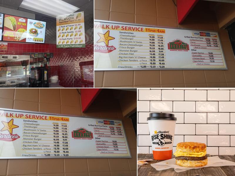 Hardee’s Menu