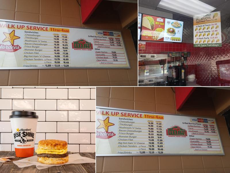 Hardee's Menu