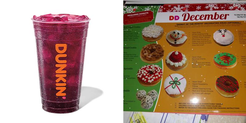 Dunkin' Menu