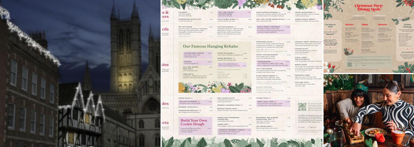 The Botanist Bar & Restaurant Lincoln Menu