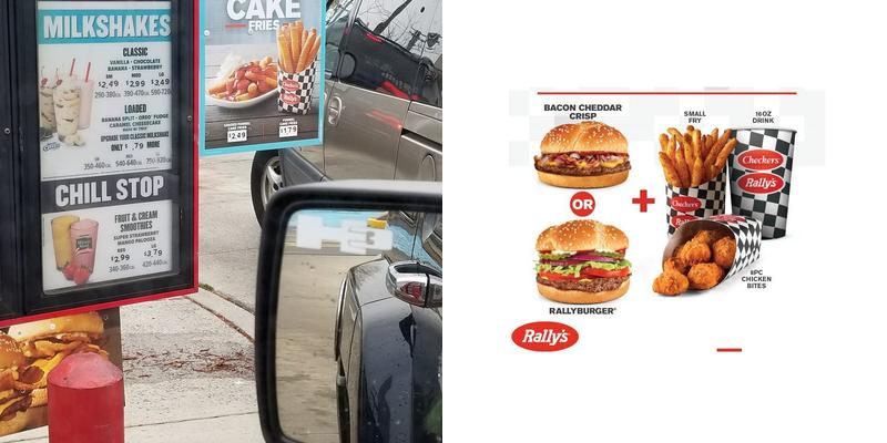 Checkers Menu