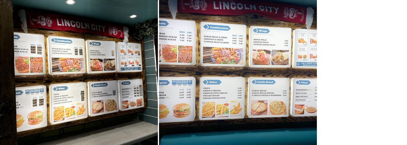 Topkapi Kitchen Menu