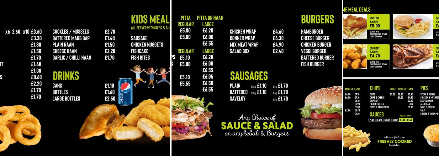 chip stop brant road Menu