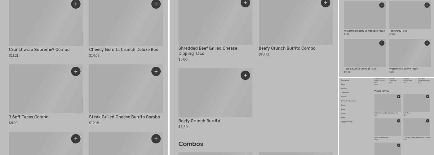 Taco Bell Menu