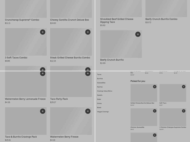 Taco Bell Menu