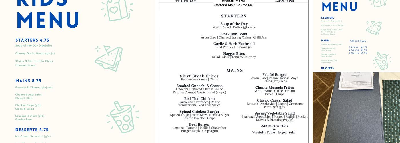 Mason Belles Kitchen Menu