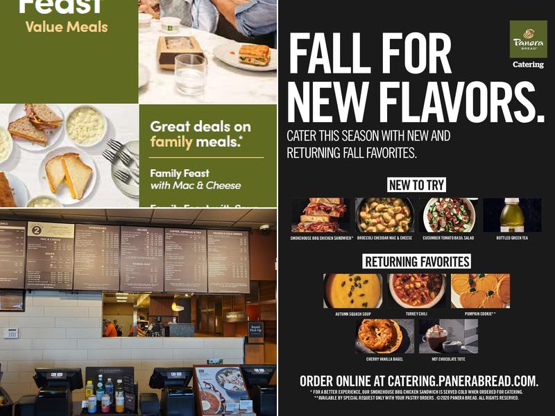 Panera Bread Menu
