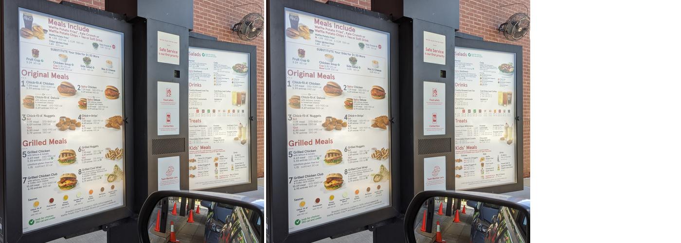Chick-fil-A Menu