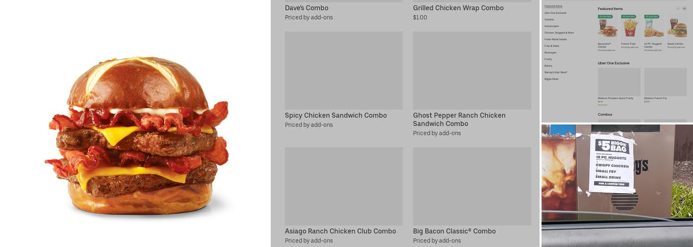 Wendy's Menu