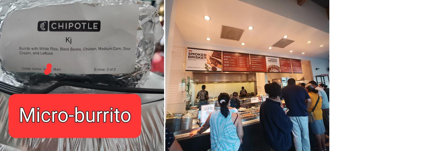 Chipotle Mexican Grill Menu