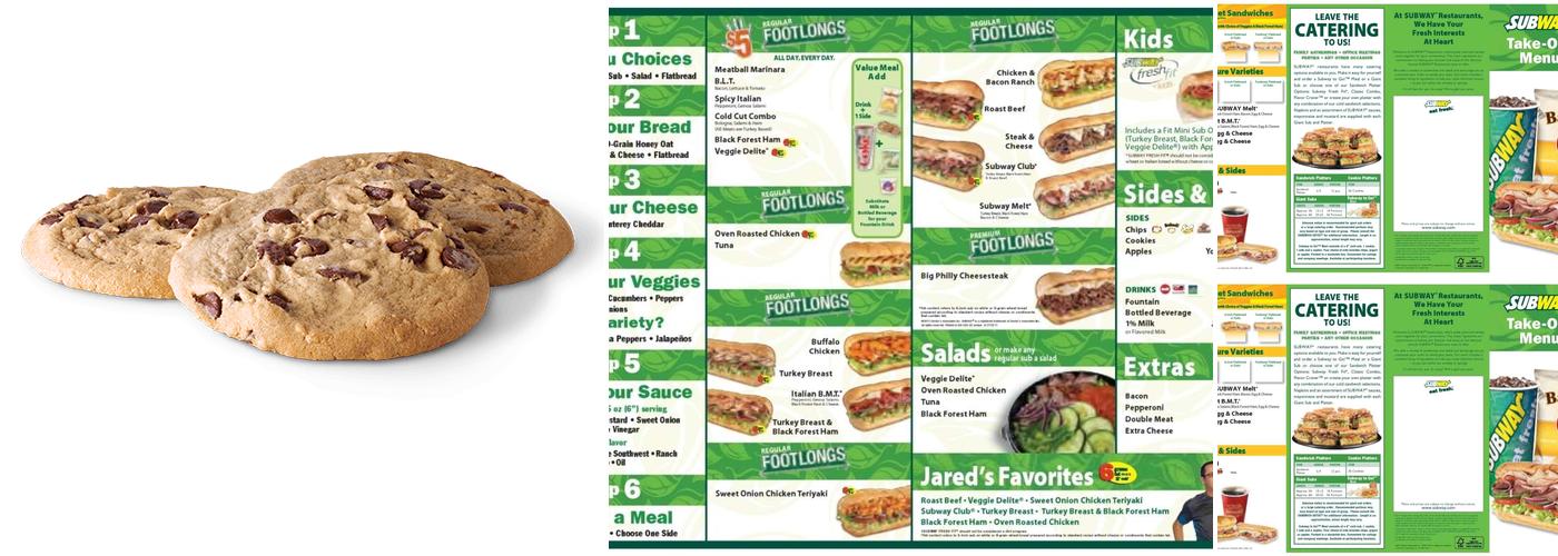 Subway Menu