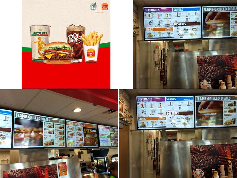 Burger King Menu