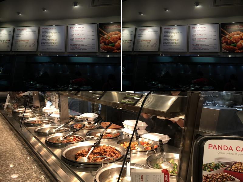 Panda Express Menu