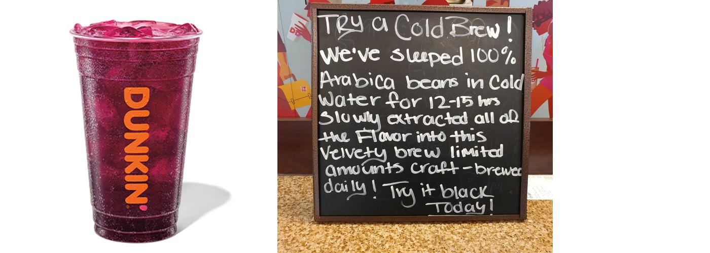 Dunkin' Menu