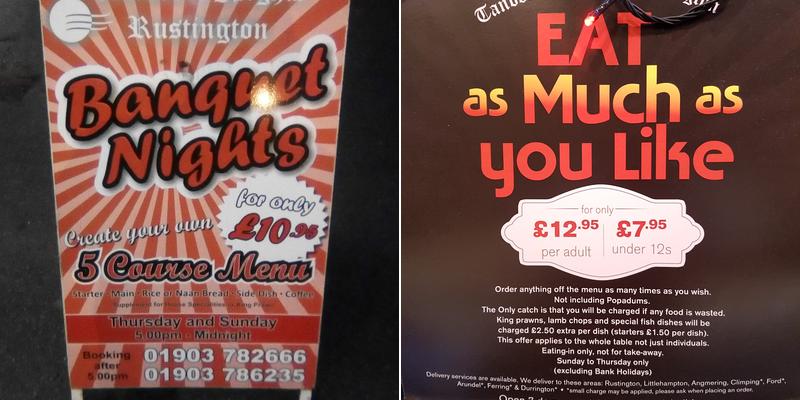 Tandoori Nights Menu