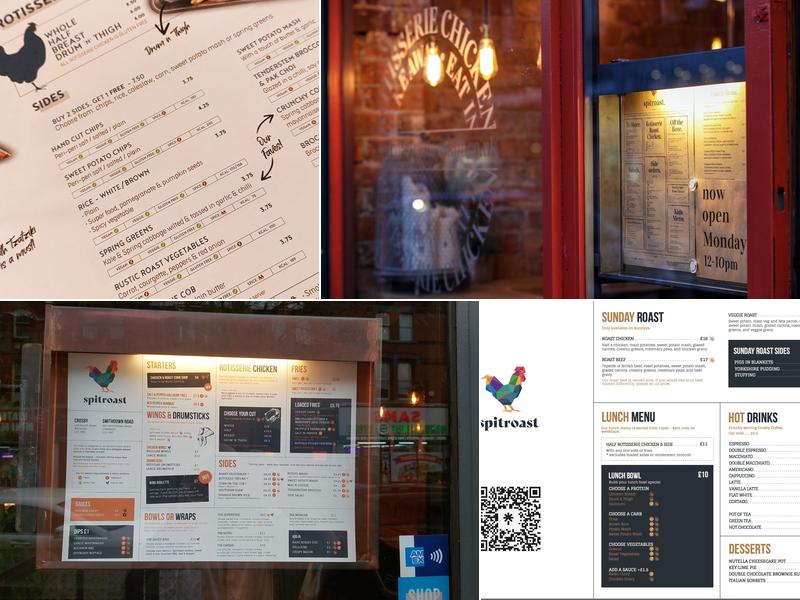 Spitroast Crosby Menu