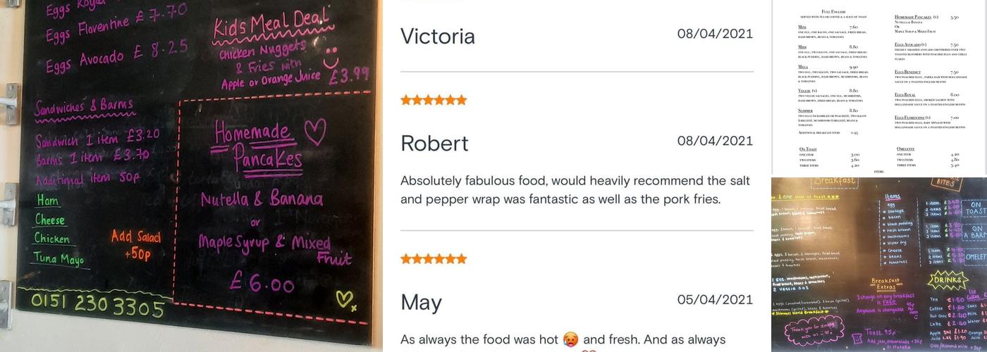 Olivia's Breakfast Rotisserie Bar Menu