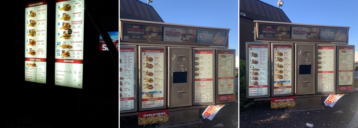 Wendy's Menu
