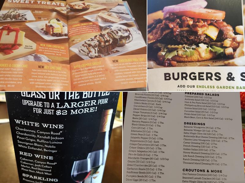 Ruby Tuesday Menu