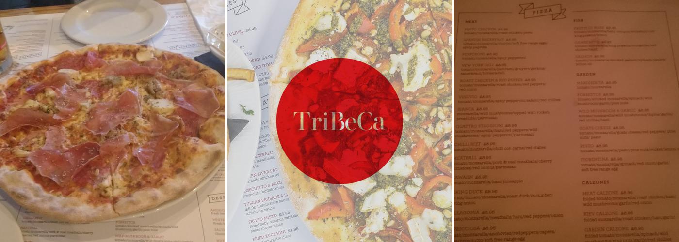 TriBeCa Menu