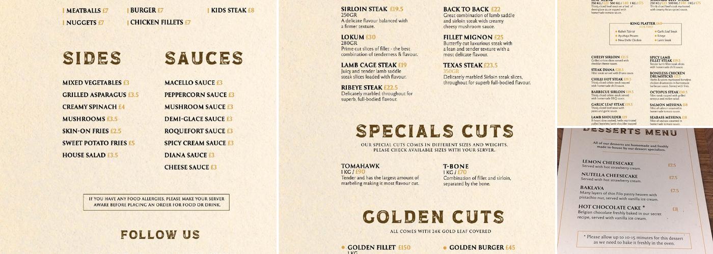 Macello Meathouse | West Derby Village Menu