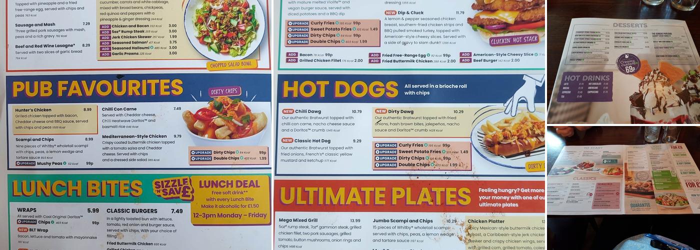 The Crofters Arms Menu