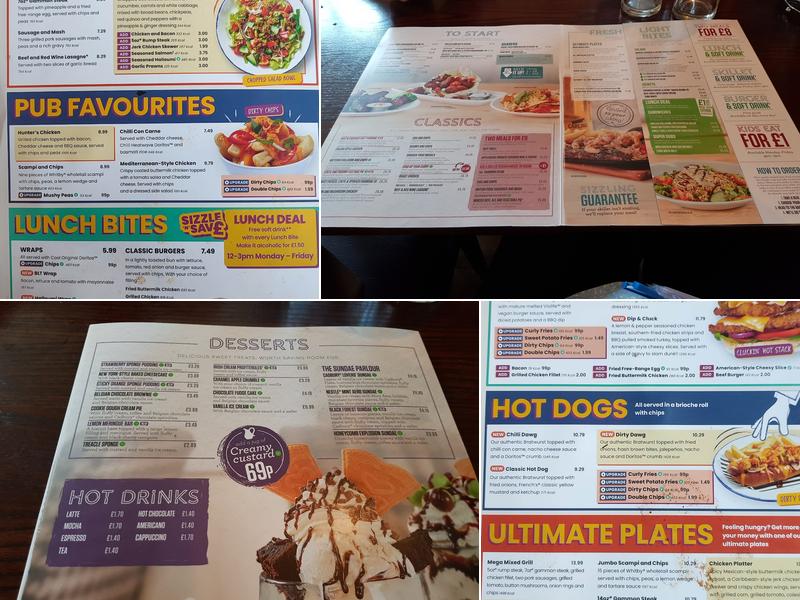 The Crofters Arms Menu