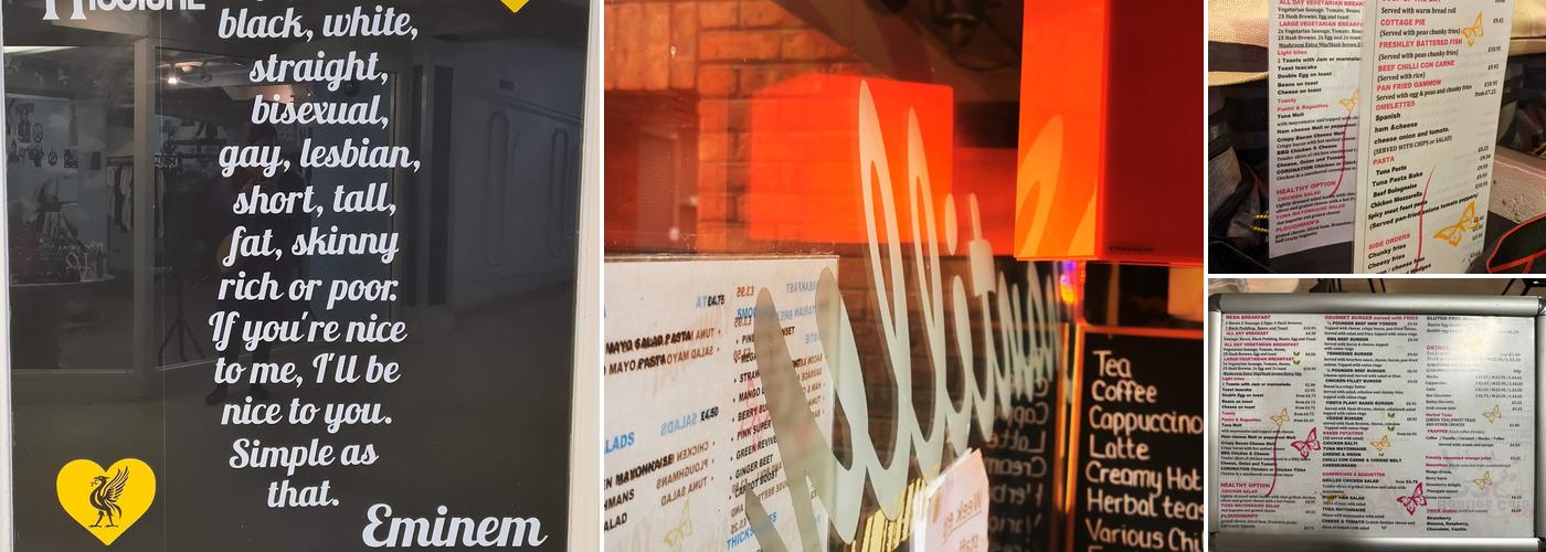 Chantilly Beatles Cafe Menu