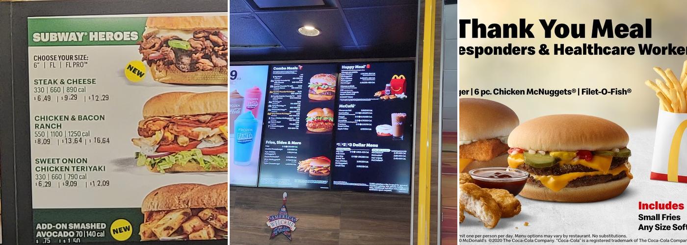 McDonald's Menu