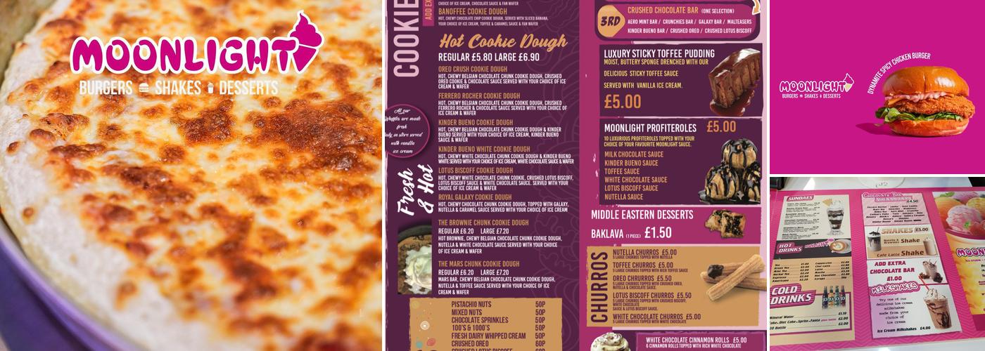 Moonlight (Crosby) Menu