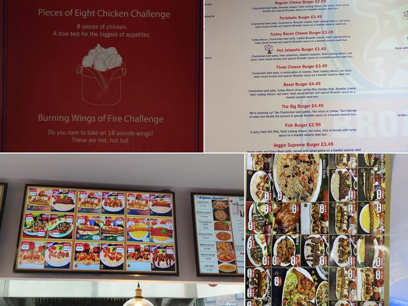 Broaster / Nayaab Afghan Cuisine Menu