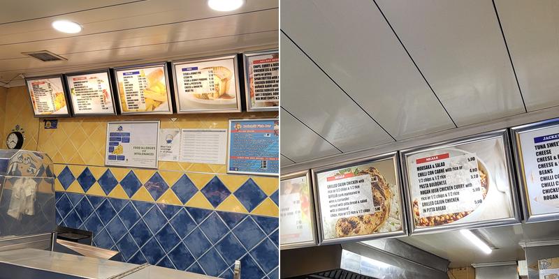 Rainhill Fish Bar Menu