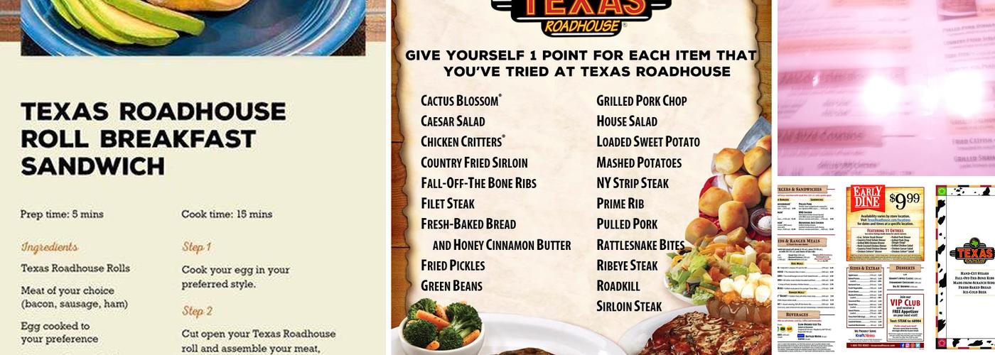 Texas Roadhouse Menu